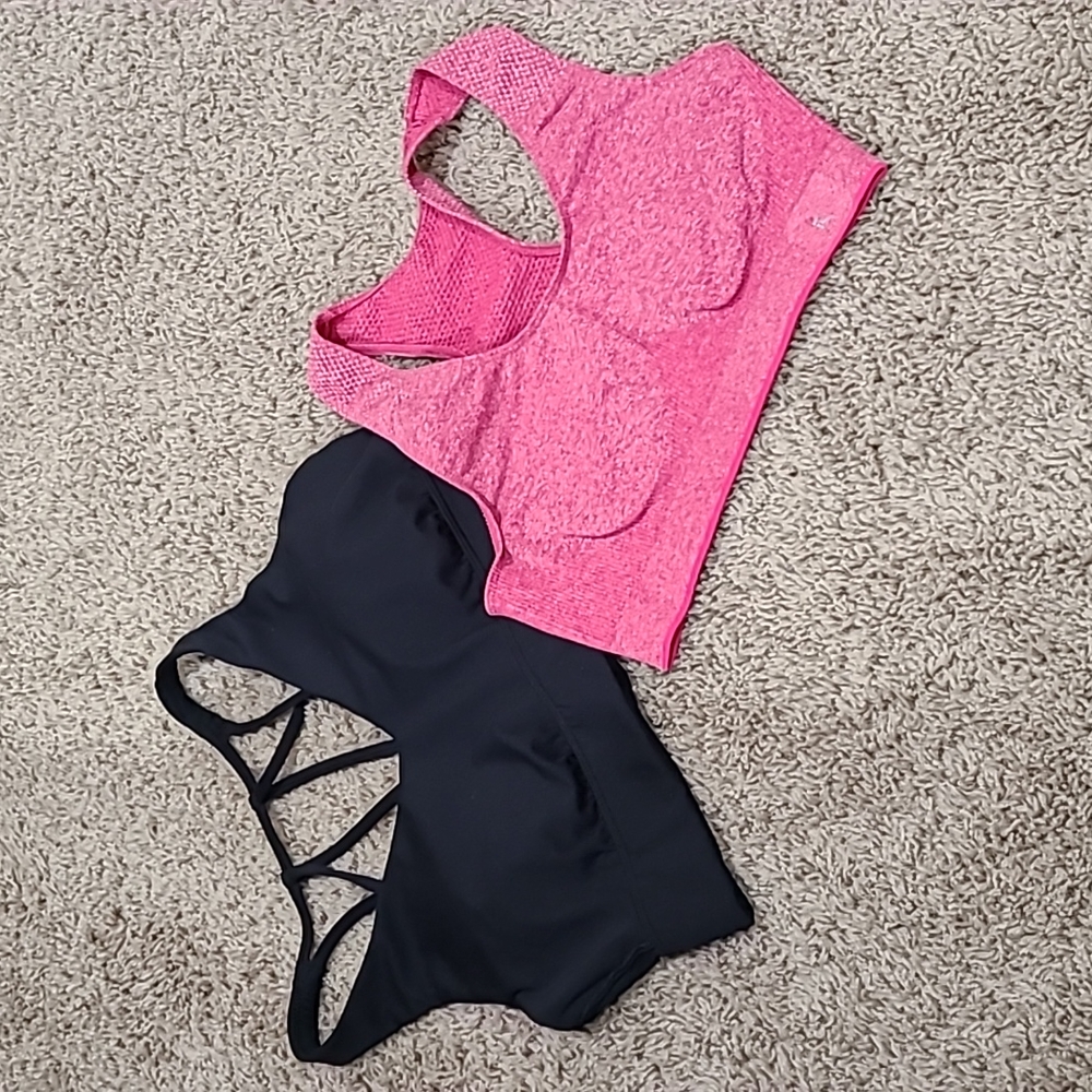 Set of 2 Size Medium Sports Bras